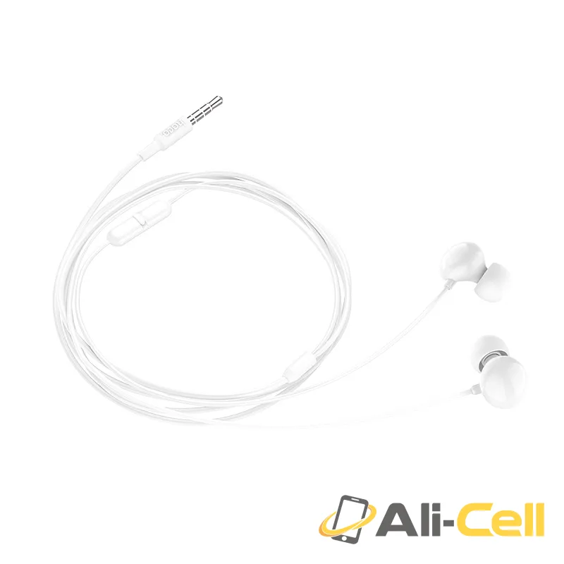 Wired earphones 3.5mm “M69 Expression” with mic (canned package) (M69 Canned Package White) — 4