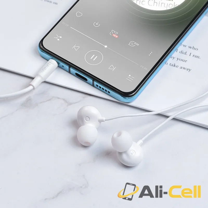 Wired earphones 3.5mm “M69 Expression” with mic (canned package) (M69 Canned Package White) — 6