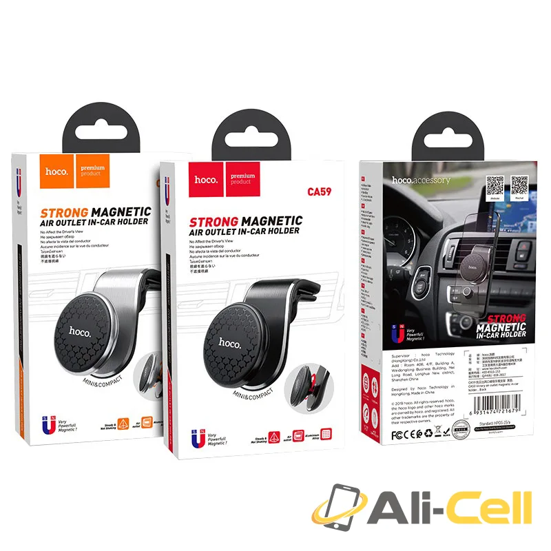 Car holder “CA59 Victory” magnetic for air outlet (Ca59 Black) — 7