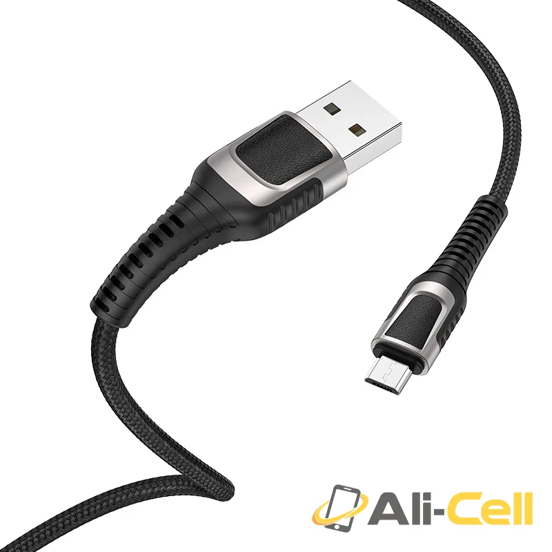 Cable USB to Micro-USB “U81 Jazz” charging data sync (U81 Micro Usb Red, 1.2m) — 3