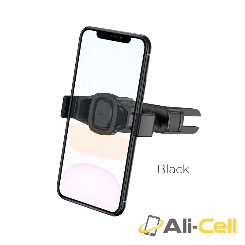 Car holder “CA63 Royal” for round air outlet (Ca63 Black)
