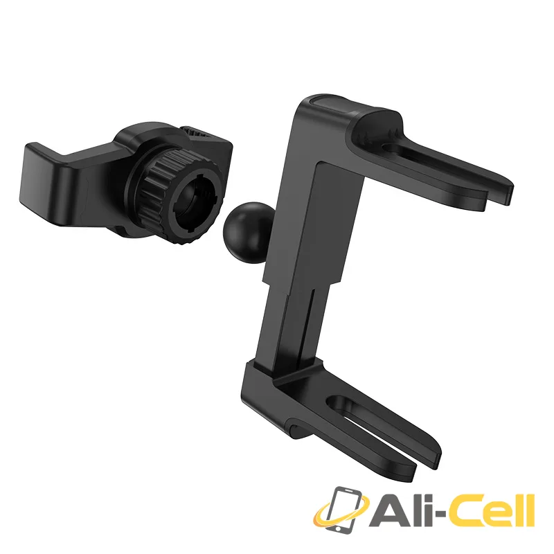 Car holder “CA63 Royal” for round air outlet (Ca63 Black Gray) — 4