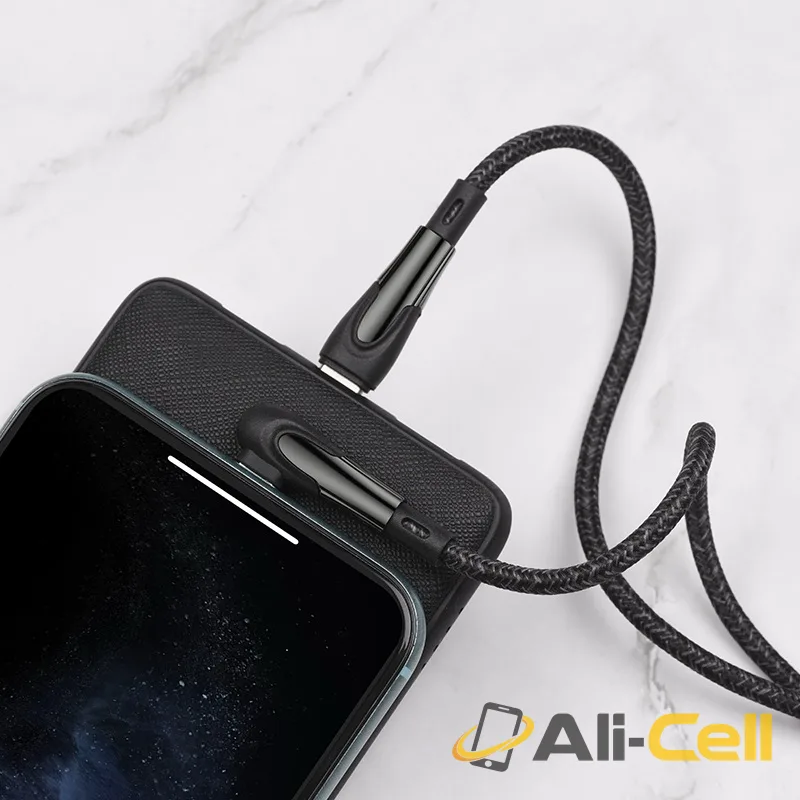 Cable Type-C to Lightning “U84 Rally” PD charging data sync (U84 Type C Lightning Black, 1.2m) — 5