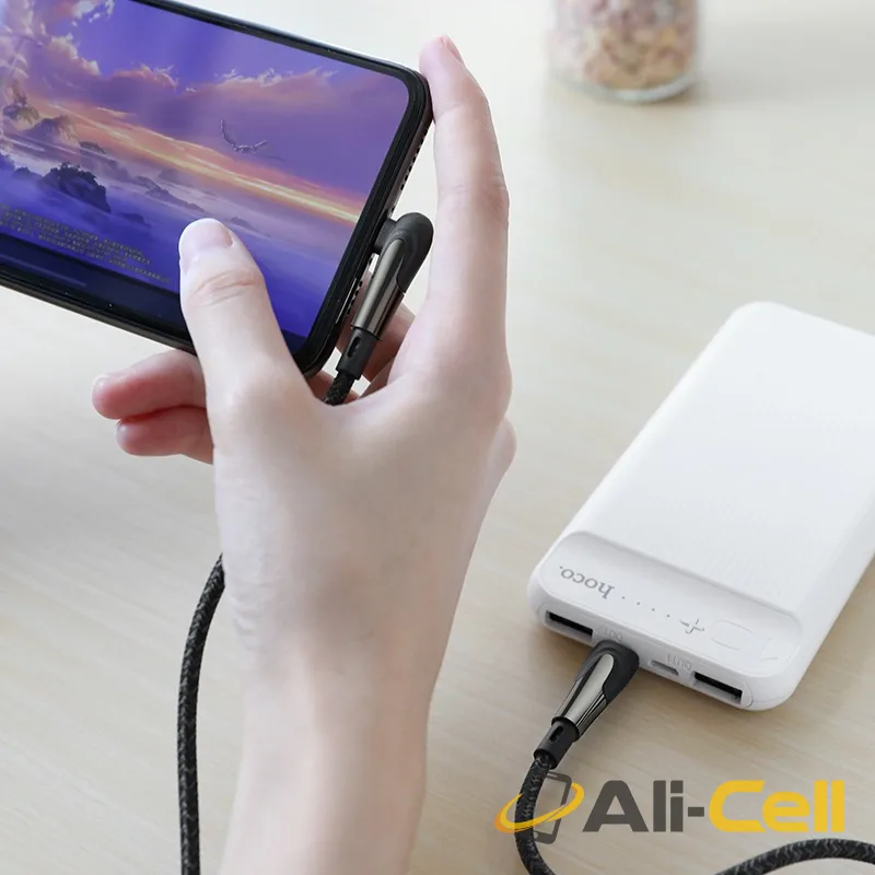 Cable Type-C to Lightning “U84 Rally” PD charging data sync (U84 Type C Lightning Black, 1.2m) — 6