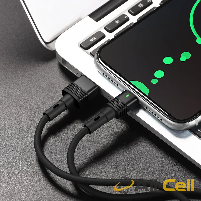 Cable USB to Micro-USB “U82 Cool grace” charging data sync (U82 Micro Usb Black, 1.2m) — 4