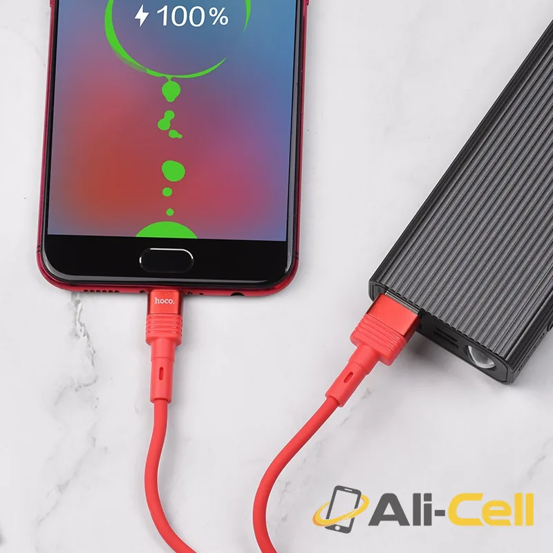 Cable USB to Micro-USB “U82 Cool grace” charging data sync (U82 Micro Usb Red, 1.2m) — 5