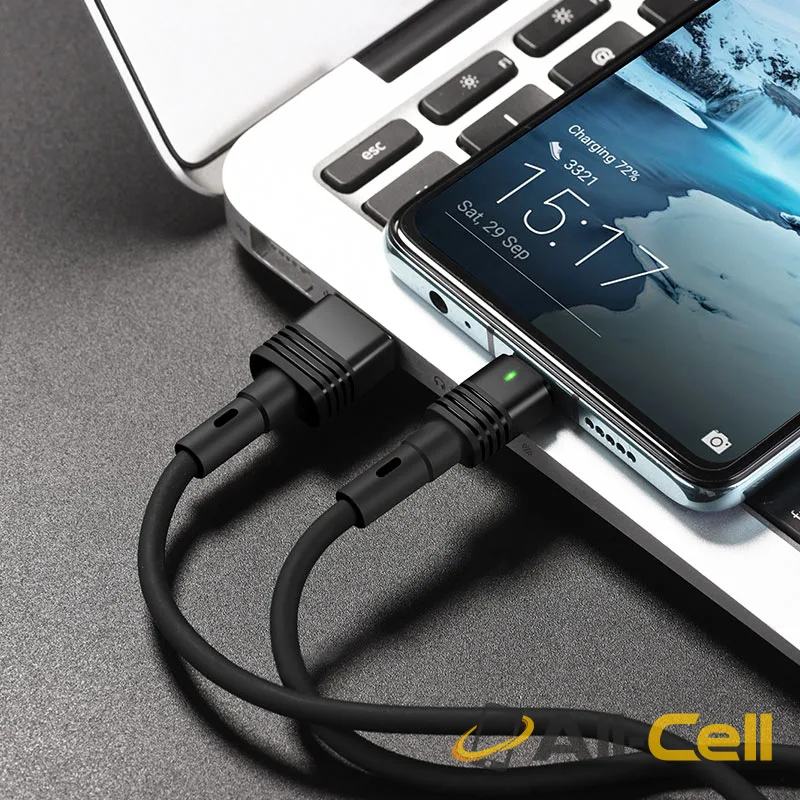 Cable USB to Type-C “U82 Cool grace” charging data sync (U82 Type C Red, 1.2m) — 4