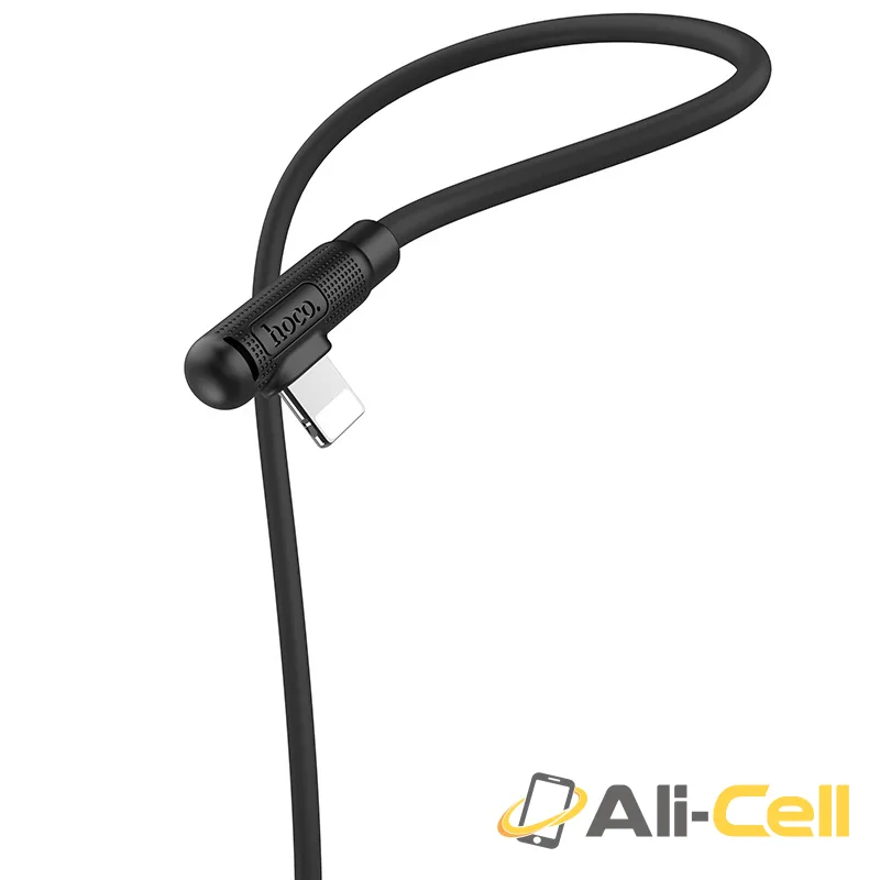 Cable USB to Lightning “X46 Pleasure” charging data sync (X46 Lightning Black, 1.0m) — 3
