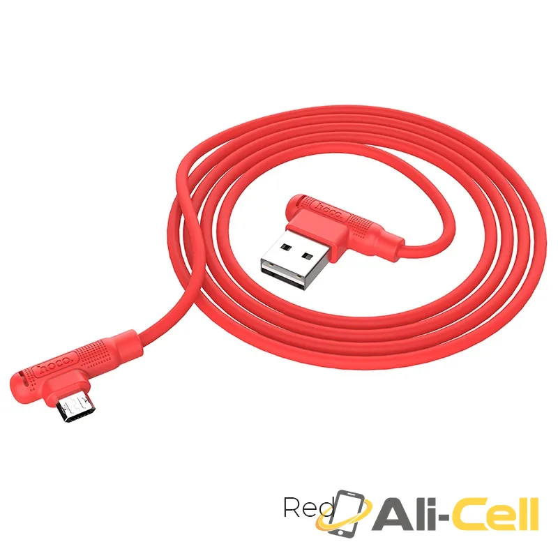 Cable USB to Micro-USB “X46 Pleasure” charging data sync (X46 Micro Usb Red, 1.0m)