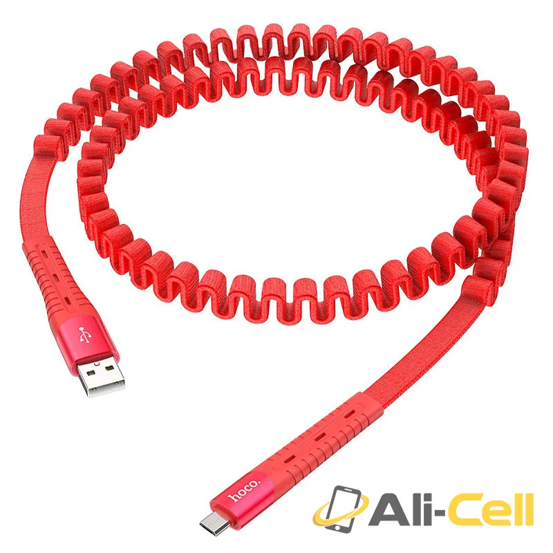 Cable USB to Micro-USB “U78 Cotton treasure” charging data sync (U78 Micro Usb Red, 1.2m) — 2
