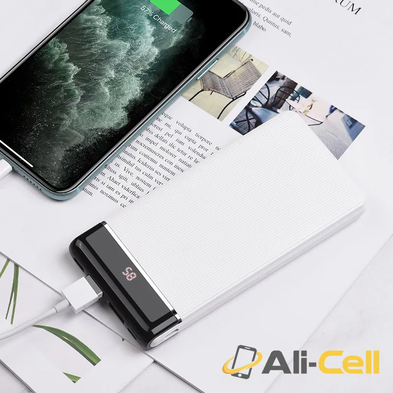 Power bank “J59 Famous” 10000mAh (J59 White) — 5