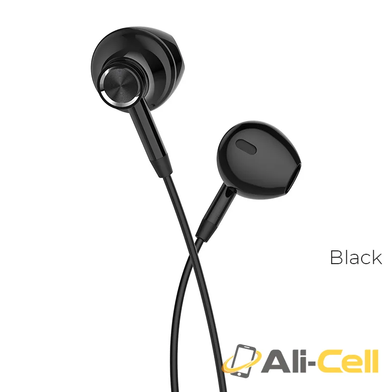 Wired earphones Type-C “L13 Grandee” with mic (L13 Black)