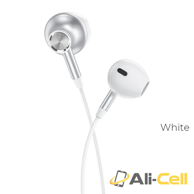 Wired earphones Type-C “L13 Grandee” with mic (L13 White)