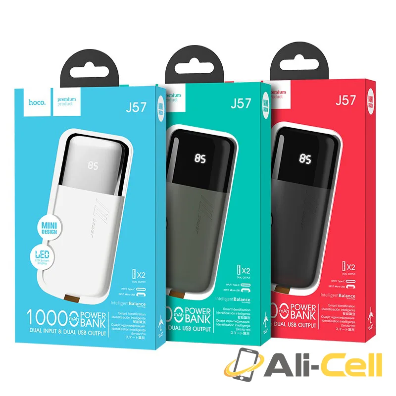 Power bank “J57 Excellent NRG” 10000mAh (J57 Black) — 7