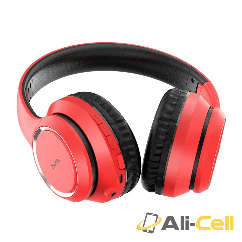 Headphones “W28 Journey” wireless wired (W28 Red) — 3
