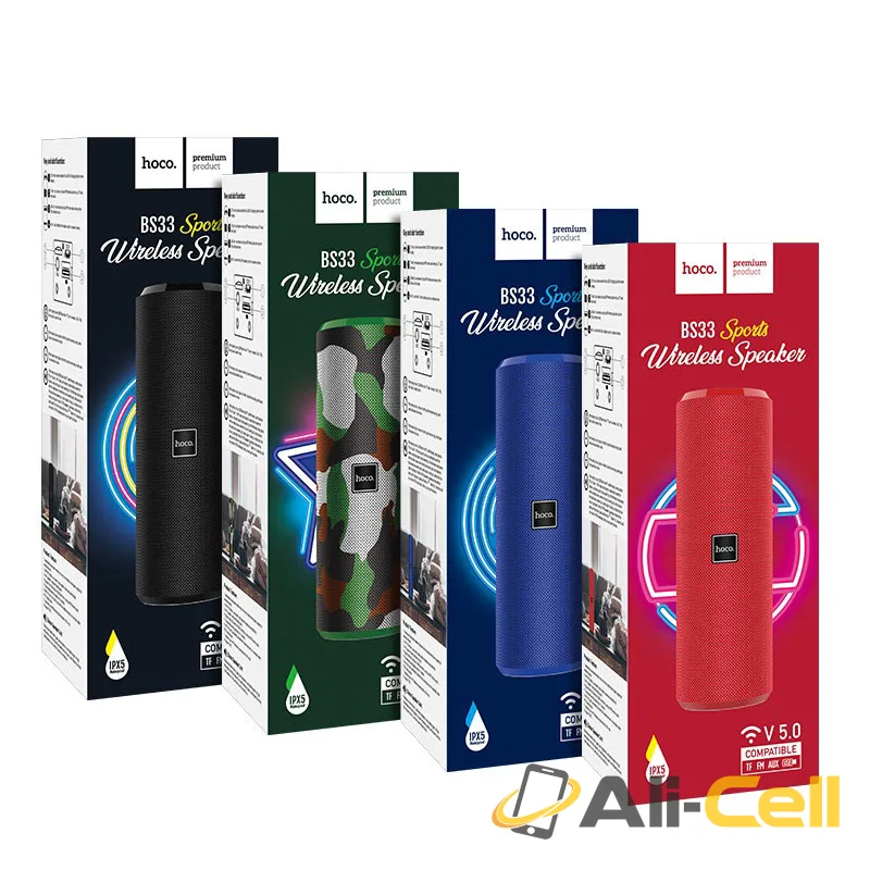 Wireless speaker “BS33 Voice” portable loudspeaker (Bs33 Red) — 7