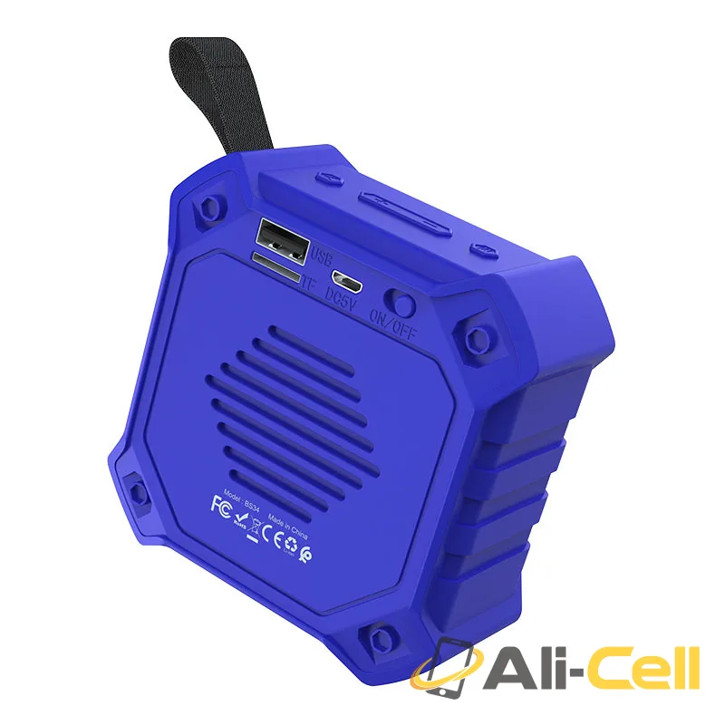 Wireless speaker “BS34” portable loudspeaker (Bs34 Gray) — 3