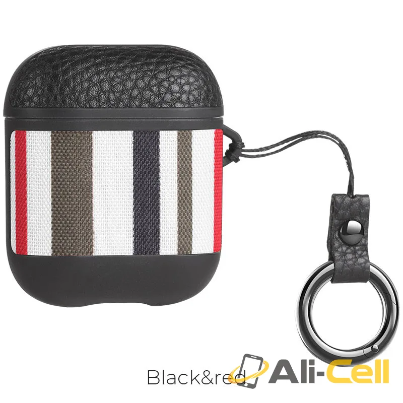Protective case “WB17” for AirPods 1 / 2 (Wb17 Black Red)
