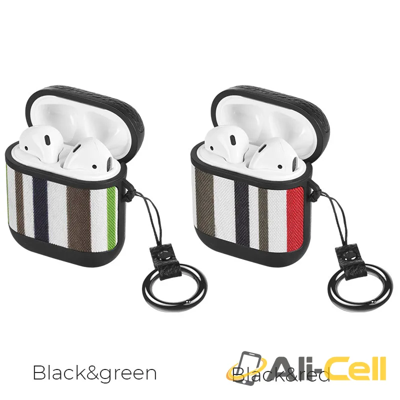 Protective case “WB17” for AirPods 1 / 2 (Wb17 Black Red) — 6