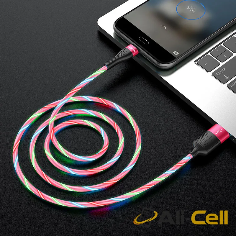 Cable USB to Micro-USB “U85 Charming night” charging data sync (U85 Micro Usb Red, 1.0m) — 4