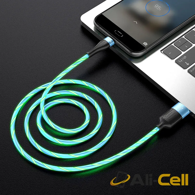 Cable USB to Micro-USB “U85 Charming night” charging data sync (U85 Micro Usb Blue, 1.0m) — 5