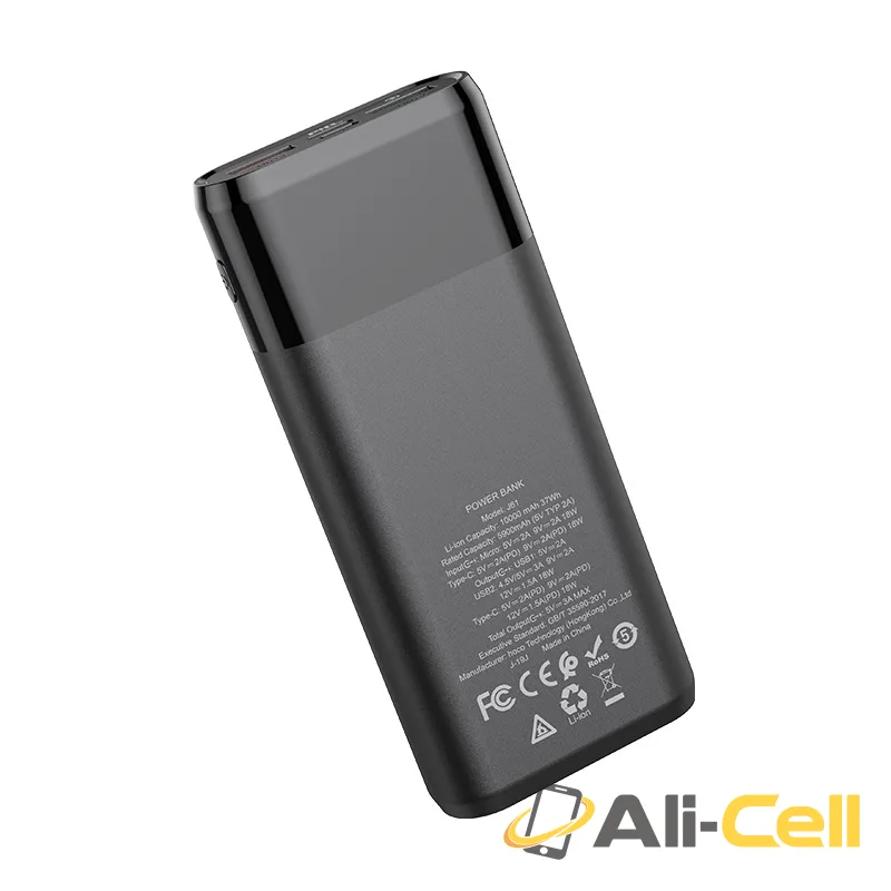 Power bank “J61 Companion” 10000mAh (J61 Black) — 4