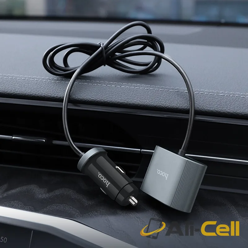 Car charger “Z35 Companheiro” PD3.0 with extention cable (Z35 Black) — 6