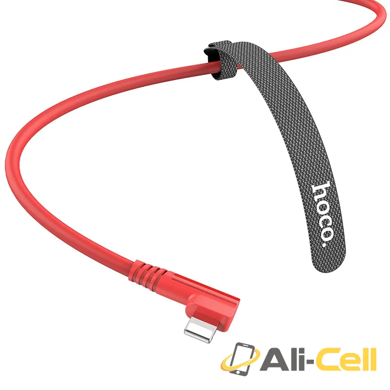 Cable USB to Lightning “U83 Puissant” charging data sync (U83 Lightning Black, 1.2m) — 3