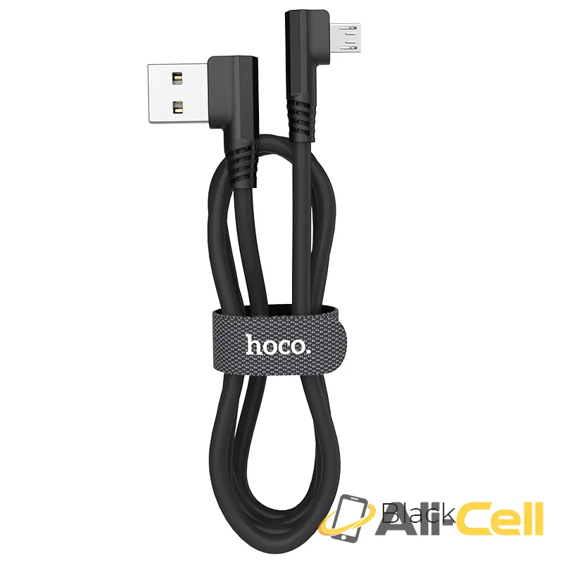 Cable USB to Micro-USB “U83 Puissant” charging data sync (U83 Micro Usb Black, 1.2m)