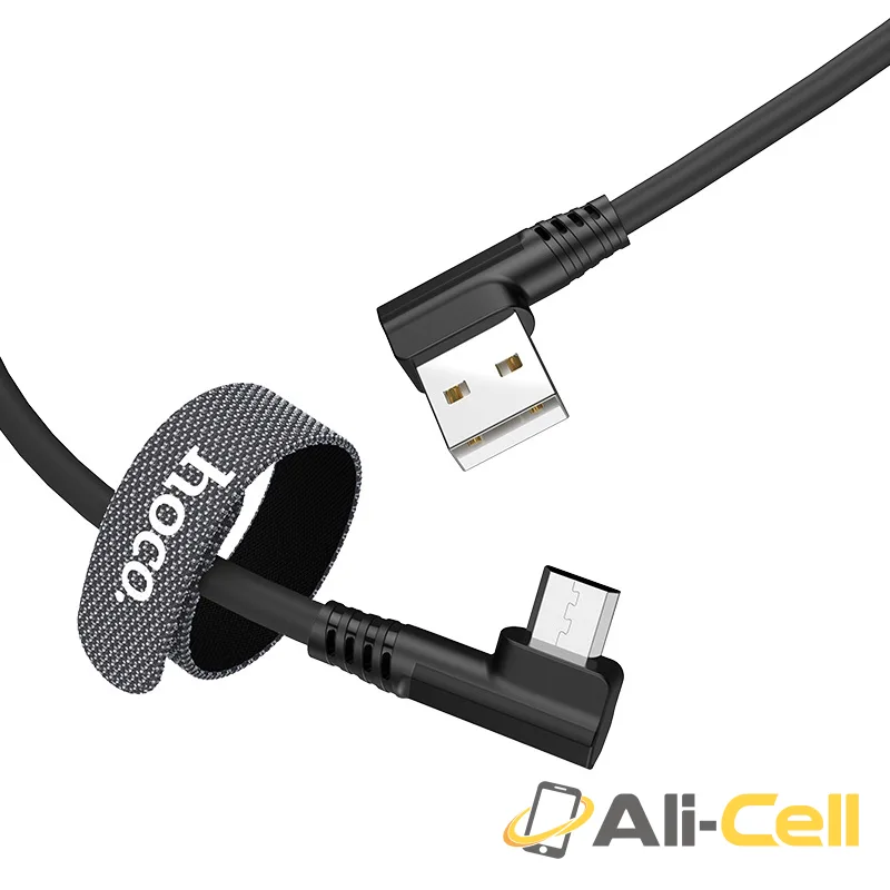 Cable USB to Micro-USB “U83 Puissant” charging data sync (U83 Micro Usb Black, 1.2m) — 2