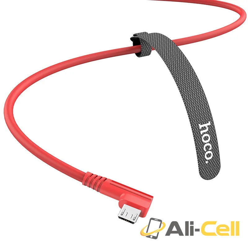 Cable USB to Micro-USB “U83 Puissant” charging data sync (U83 Micro Usb Red, 1.2m) — 3