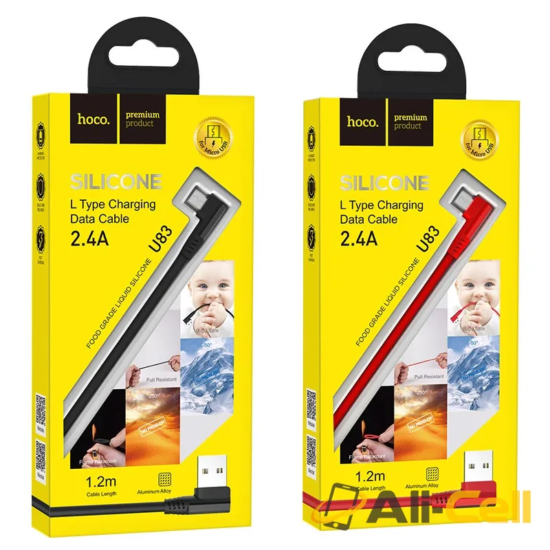 Cable USB to Micro-USB “U83 Puissant” charging data sync (U83 Micro Usb Red, 1.2m) — 7