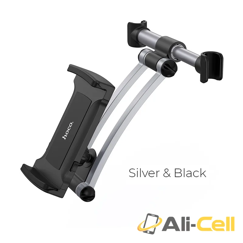 Car holder “CA62 Handsome” for headrest (Ca62 Silver Black)