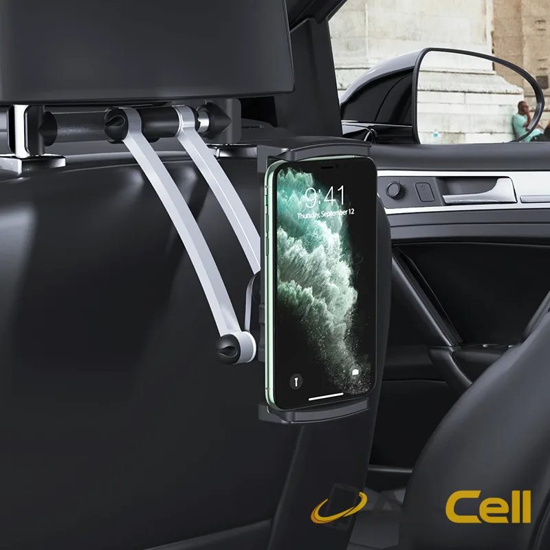 Car holder “CA62 Handsome” for headrest (Ca62 Silver Black) — 6