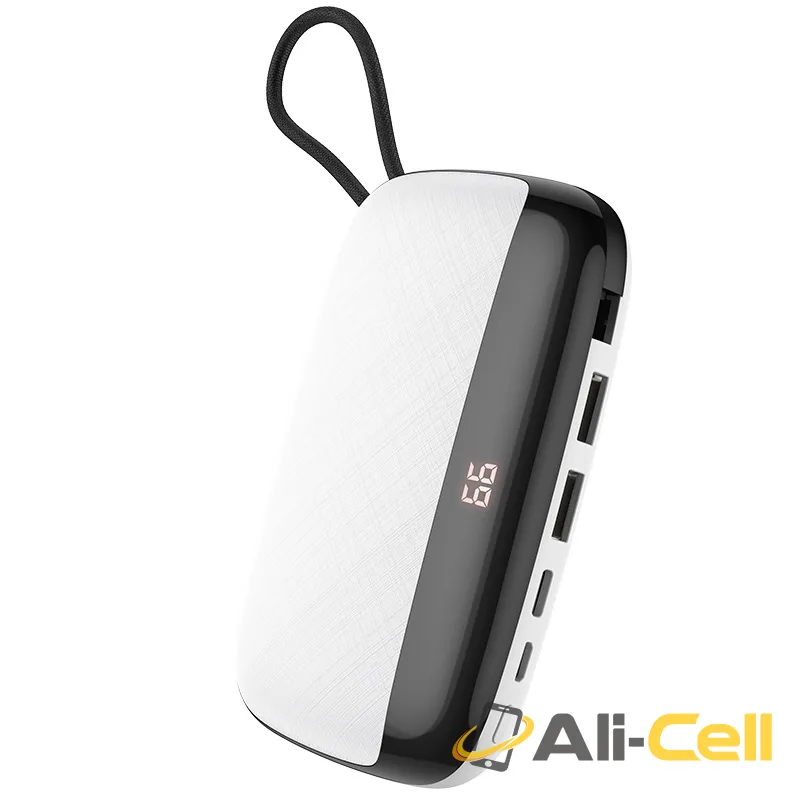 Power bank “S29 Nimble” 10000mAh (S29 Micro Usb Black, Built In Micro Usb Wire) — 2