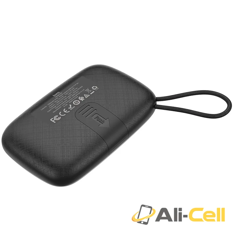 Power bank “S29 Nimble” 10000mAh (S29 Type C Black, Built In Type C Wire) — 4