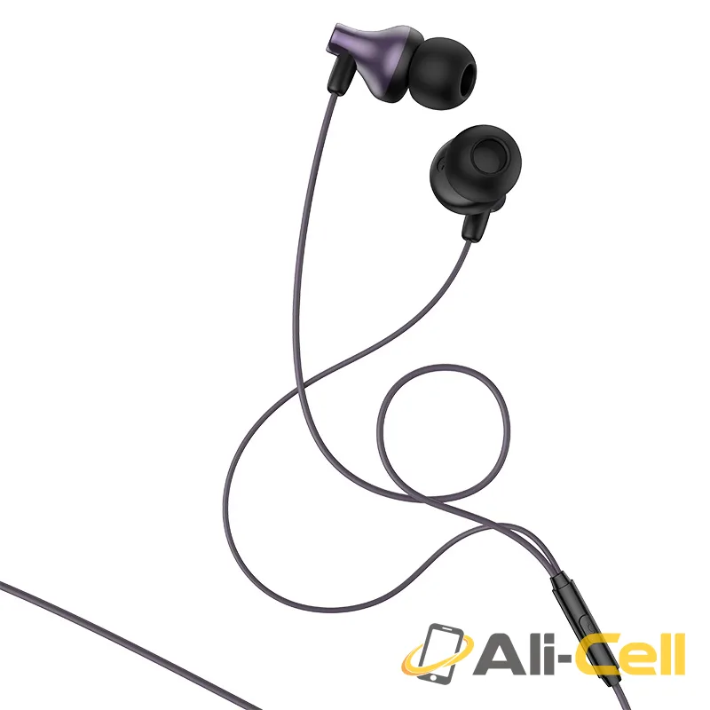 Wired earphones “M74 Classic” with mic with storage box (M74 W Storage Box Silver) — 2
