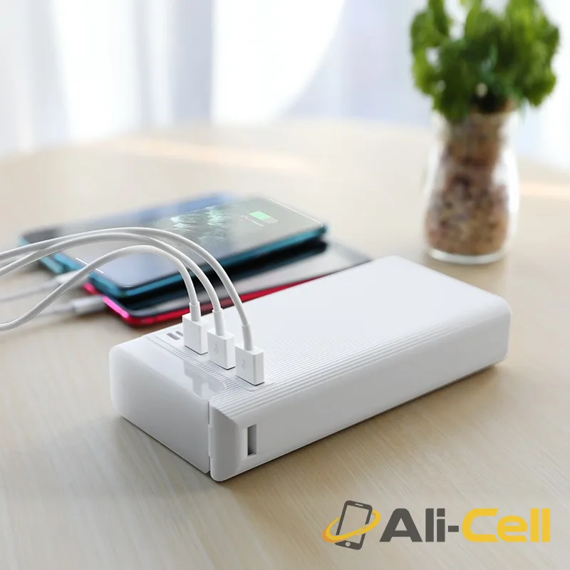 Power bank “J62 Jove” 30000mAh (J62 White) — 5