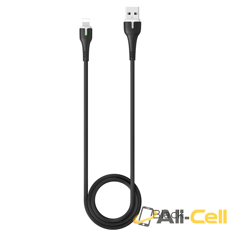 Cable USB to Lightning “X45 Surplus” charging data sync (X45 Lightning Black, 1.0m)