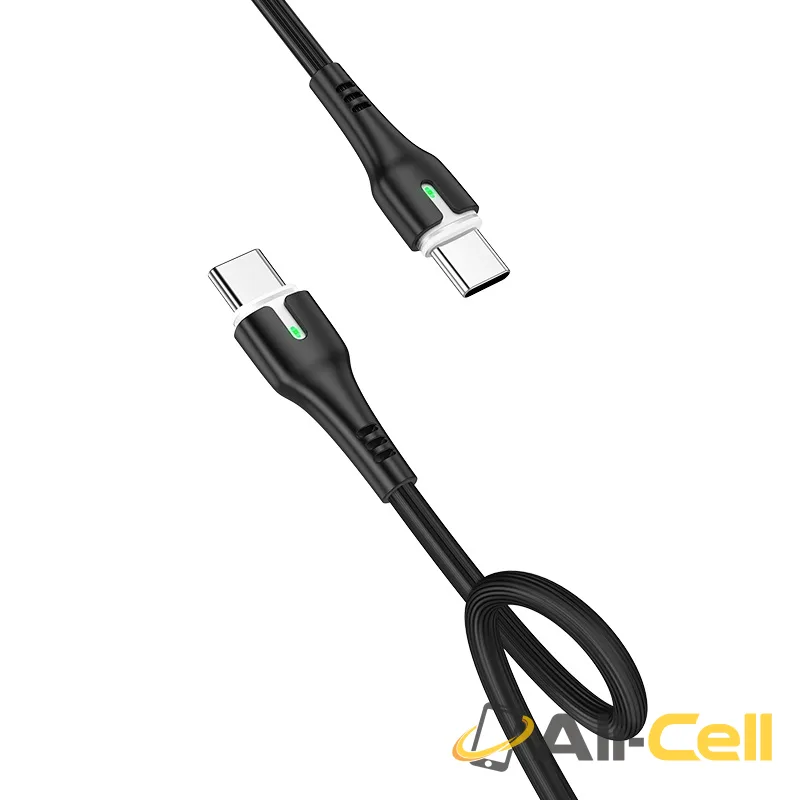 Cable Type-C to Type-C “X45 Surplus” charging data sync (X45 Type C To Type C Red, 1.8m) — 4