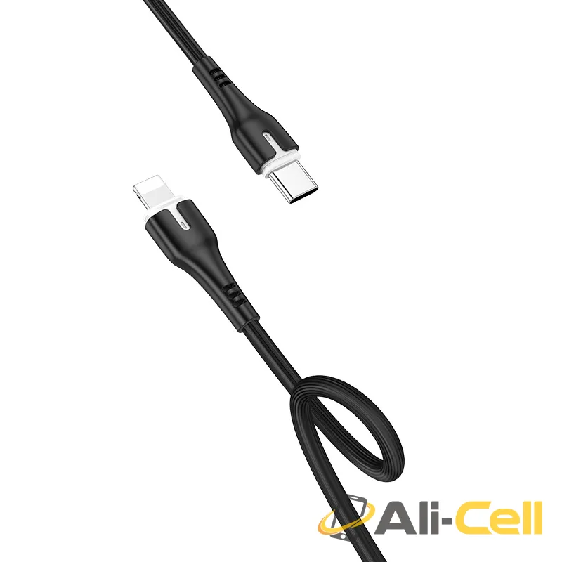 Cable Type-C to Lightning “X45 Surplus PD” charging data sync (X45 Type C To Lightning Black, 1.0m) — 2