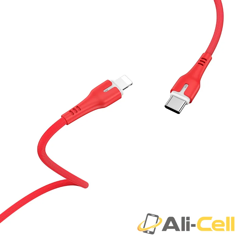 Cable Type-C to Lightning “X45 Surplus PD” charging data sync (X45 Type C To Lightning Red, 1.0m) — 3