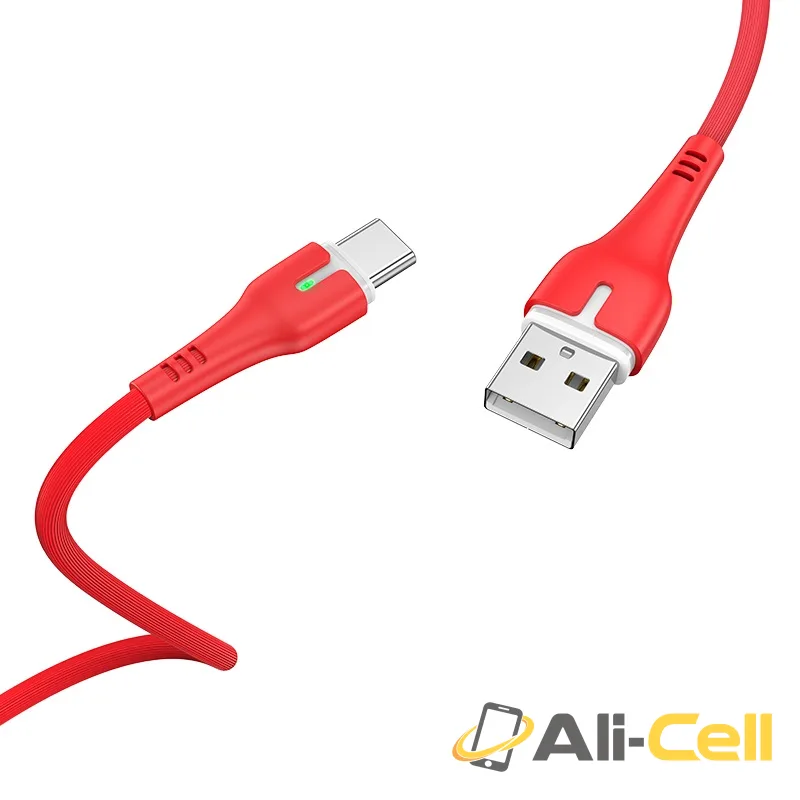Cable USB to Type-C “X45 Surplus” charging data sync (X45 Type C Black, 1.0m) — 4