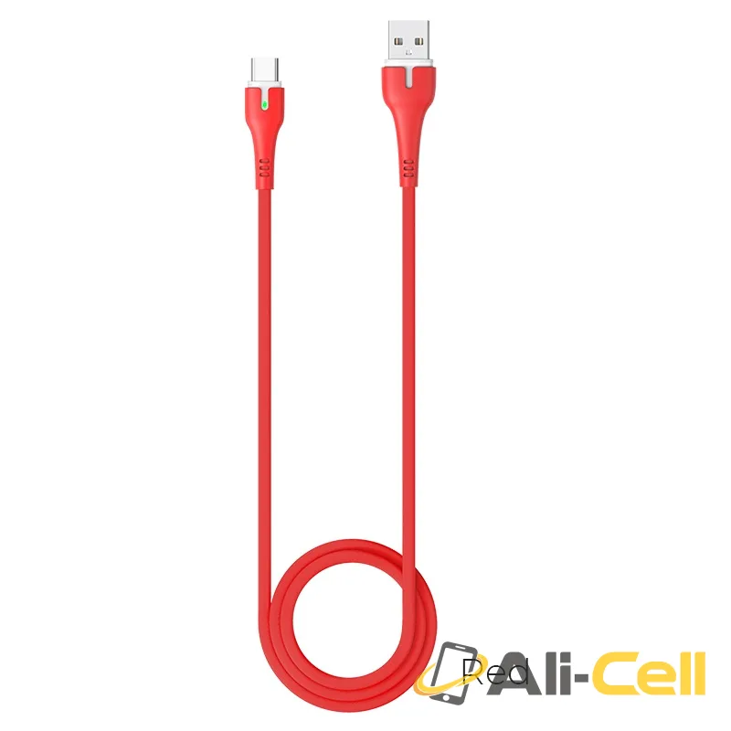 Cable USB to Type-C “X45 Surplus” charging data sync (X45 Type C Red, 1.0m)