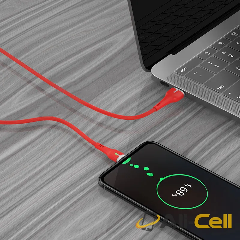 Cable USB to Type-C “X45 Surplus” charging data sync (X45 Type C Red, 1.0m) — 6