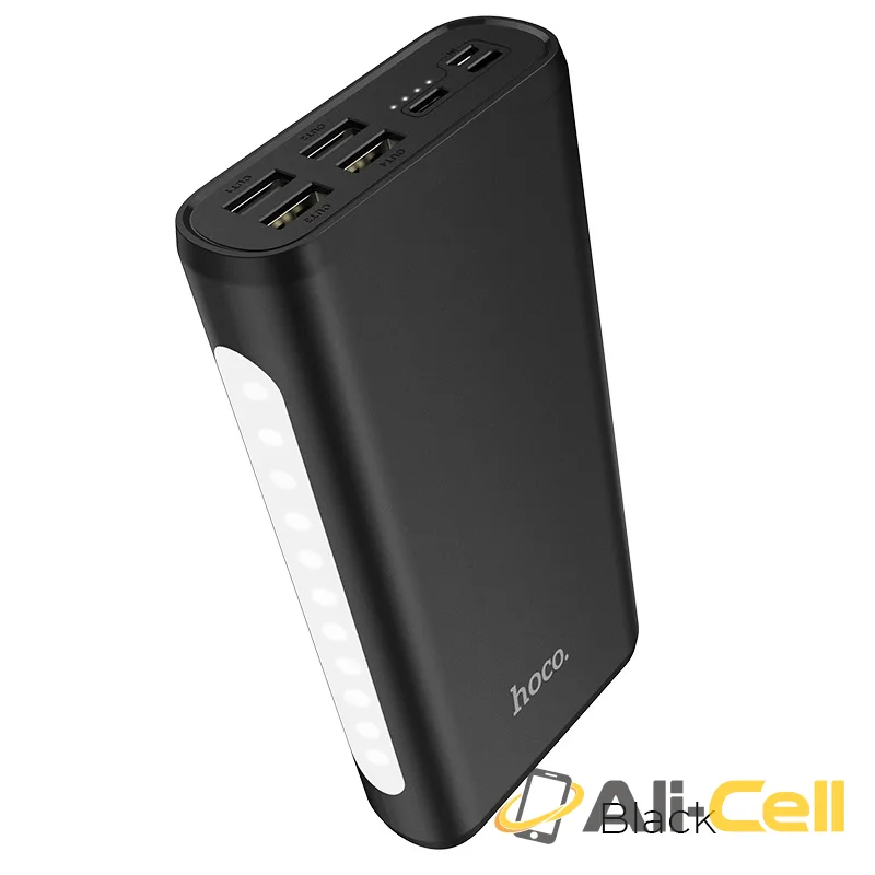Power bank “J60 Snowflake” 30000mAh with table lamp (J60 Black)