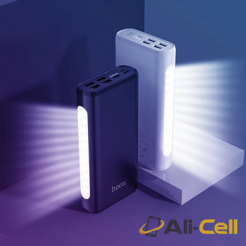 Power bank “J60 Snowflake” 30000mAh with table lamp (J60 White) — 5