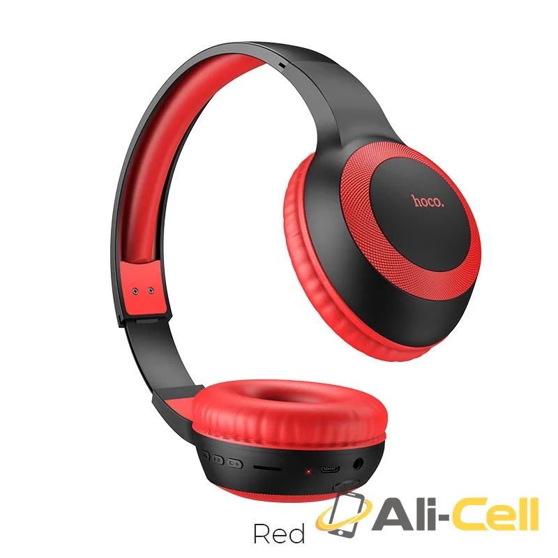 Headphones “W29 Outstanding” wireless wired (W29 Red)