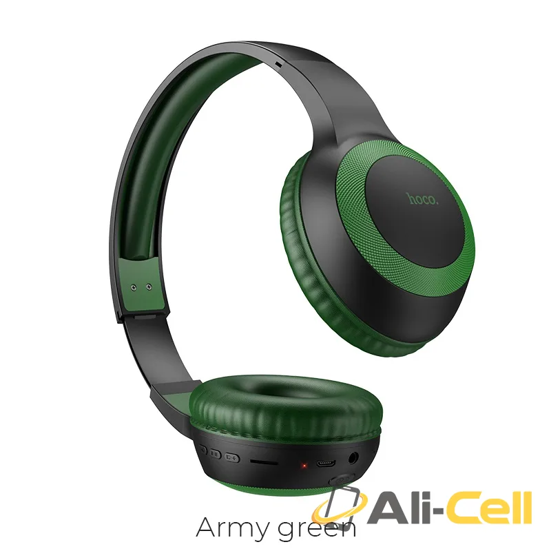 Headphones “W29 Outstanding” wireless wired (W29 Army Green)