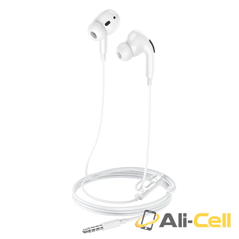Wired earphones 3.5mm “M1 Pro Original series” with mic (M1 Pro White) — 2